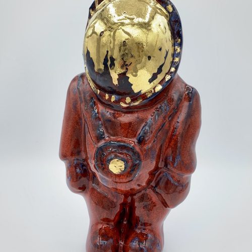 Astronaut in Ceramic 10 inches - Fidra Fine Art