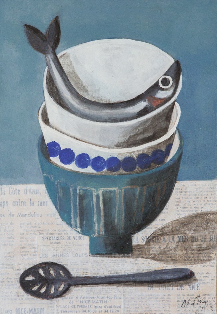 Fish & Bowls - Fidra Fine Art